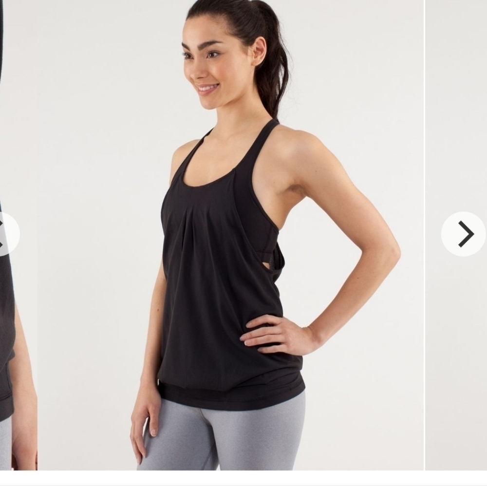 Lululemon Practice Freely Tank Black 8